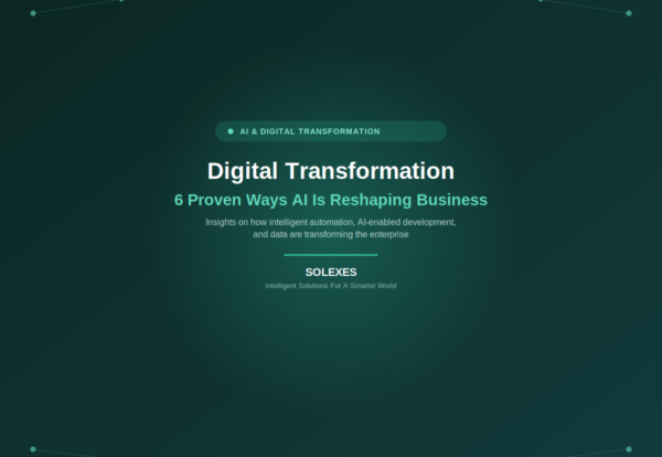 digital transformation 6 proven ways ai reshaping business featured image